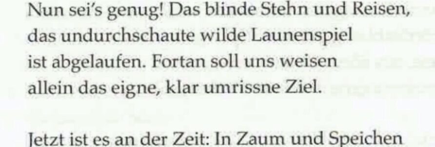 Das Ver-rückte wieder an seinen rechten Platz rücken